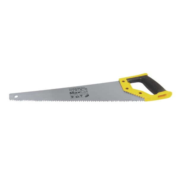 Ножівка столярна MASTERTOOL 400 мм 4TPI MAX CUT закалений зуб 2-D заточування полірована 14-2640
