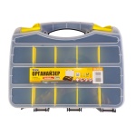 Органайзер із ручкою двосторонній MASTERTOOL 30 секцій 12.5" (310х260х80 мм) 79-3129