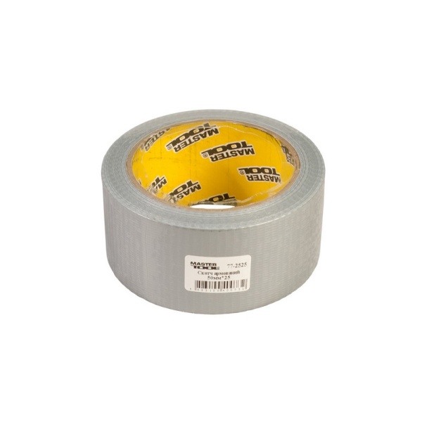 Скотч армований MASTERTOOL 50 мм 25 м 77-2525