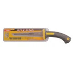Ножівка для гіпсокартонних плит MASTERTOOL 180 мм 9TPI закалений зуб 2-D заточування 14-2716 - Зображення 2