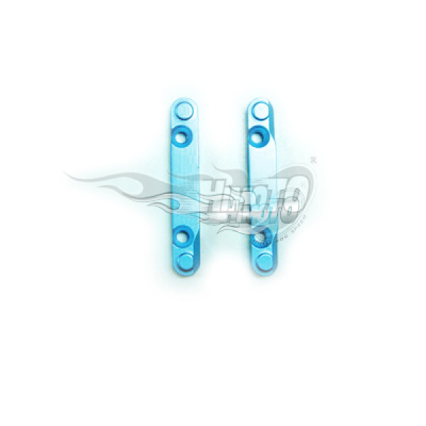 (86627) Blue Alum F/R Lower Susp Arm Holders 2P