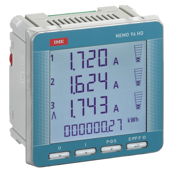 Аналізатор мережі Nemo 96 HD+ *Вх. 1/5A 80-265Vca/110-300Vcc LV/MV