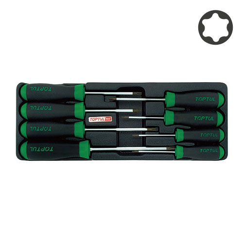 2895413312_nabor-otvertok-torx.jpg Набір викруток TORX T9-T40 8од. (В ложементі, тип А) TOPTUL GAAT0813 - Зображення 1