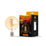 LED лампа VIDEX Filament G95FASD 5W E27 2200K 220V диммерна (VL-G95FASD-05272)