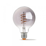 LED лампа VIDEX Filament G95FGD 4W E27 2100K 220V (VL-G95FGD-04272) - Зображення 2