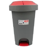 Відро з педаллю Planet Pelican 20 л сіро-червоне - Зображення 5