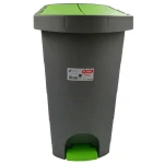 Відро з педаллю Planet Pelican 60 л сіро-зелене - Зображення 2