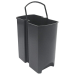 Відро з педаллю Planet Pelican 60 л сіро-червоне - Зображення 6