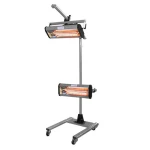 Інфрачервоне сушіння короткохвильове (2х1000W, 0-60хв, 40-100°C, цифровий дисплей) G.I. KRAFT GI15008