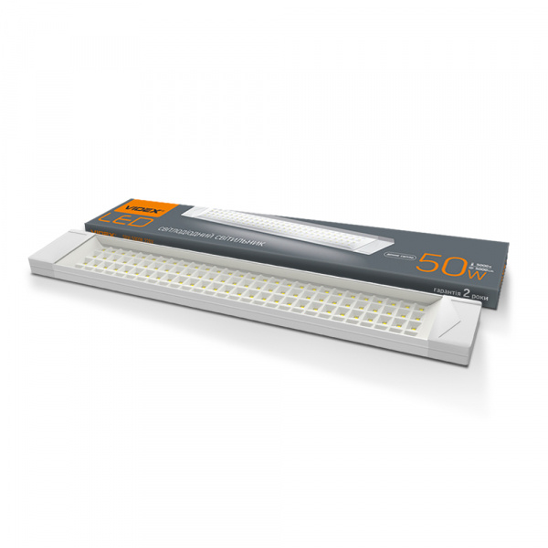 LED світильник лінійний VIDEX 50W 0,6М 5000K