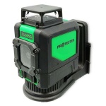 Побудовник площин лазерний H360°/1V, (зелений промінь) PROTESTER LL305G - Зображення 2