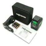 Побудовник площин лазерний H360°/1V, (зелений промінь) PROTESTER LL305G - Зображення 3