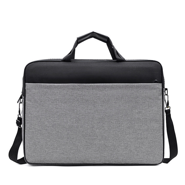 Сумка для ноутбука Ritar 17" джинсова тканина, Gray-black
