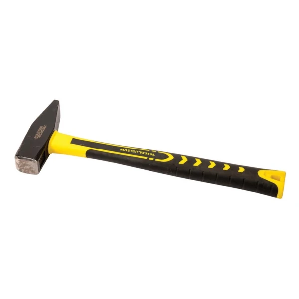 Молоток слюсарний MASTERTOOL 800 г рукоятка зі скловолокна 02-0808