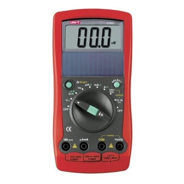 Мультиметр UNI-T UTM 190C (UT90C), цифровий, (скіл на корпусі)