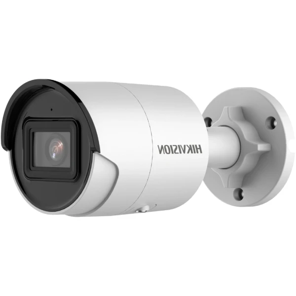 6Мп AcuSense циліндрична відеокамера з SD картою Hikvision DS-2CD2063G2-I (4 mm)