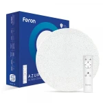 Світлодіодний світильник Feron AL5400 36W коло, 2880Lm 2700K-6400K 400*78mm (5908)