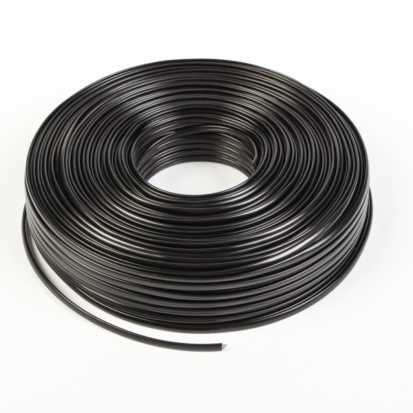 Кабель КНП UTP (4*2*0.5) 4p 24 AWG, Ritar, (CCA), ізоляція ПЕ, для зовн. робіт, 50м, Black, Corton BOX, Q12