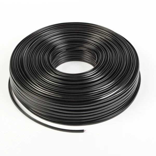 Кабель КНП UTP (4*2*0.5) 4p 24 AWG, Ritar, (CCA), ізоляція ПЕ, для зовн. робіт, 50м, Black, Corton BOX, Q12