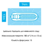 Дощувач / зрошувач HoZelock 2972 прямокутний спринклерний Plus 180 м² - Зображення 5