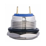 TY 16-231P Pcb Кнопка металева опукла, (з'єднання під паяння), 1NO. - Зображення 5