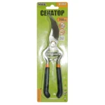 Секатор садовий MASTERTOOL 200 мм ручки метал+PVC лезо С45 14-6113 - Зображення 2