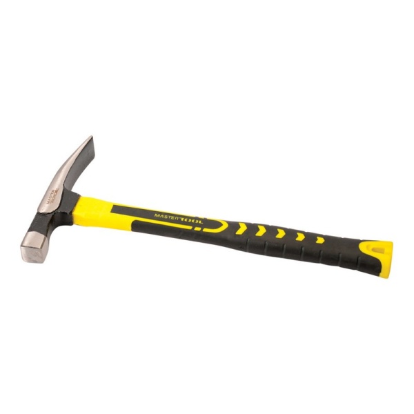 Молоток муляра MASTERTOOL 510 г рукоятка зі скловолокна 02-0121