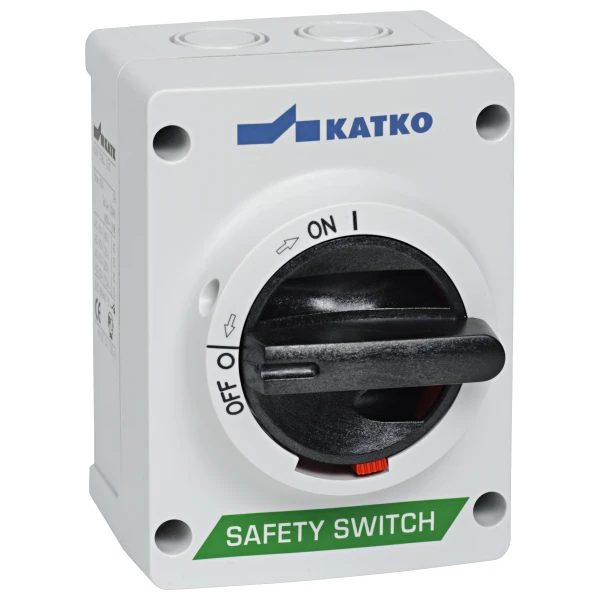 Вимикач безпеки 10А AC22/10A AC-23/10A, 690В, (7,5 кВт) у захисному корпусі IP66