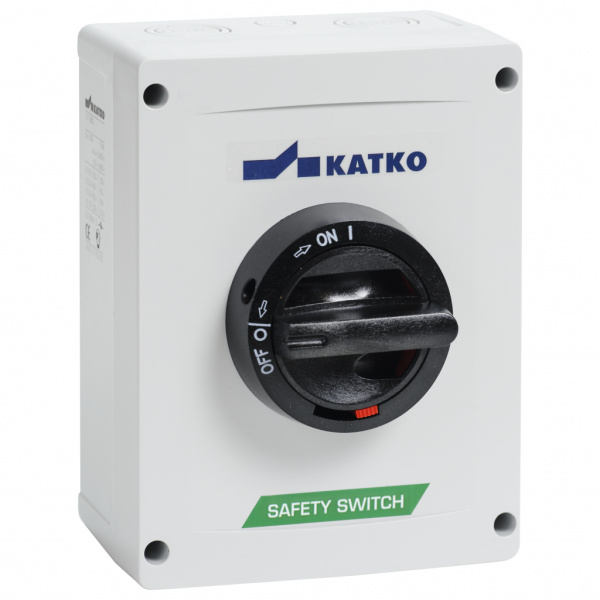 Вимикач безпеки 63А AC22/63A AC-23/40, 690В, (22 кВт) у захисному корпусі IP66
