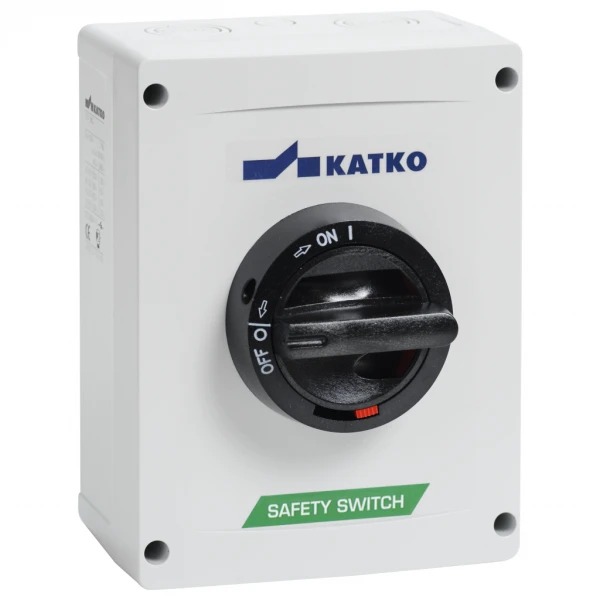 Вимикач безпеки 80А AC22/80A AC-23/63A, 690В, (37 кВт) у захисному корпусі IP66