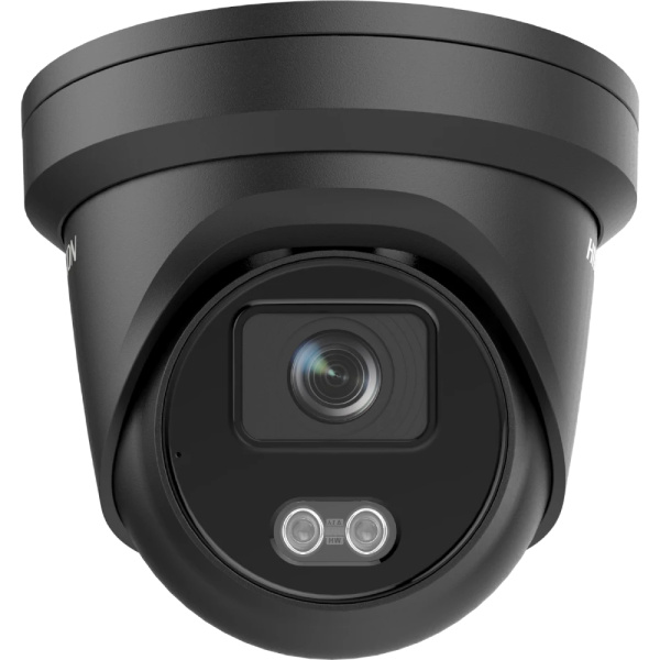 4 MP ColorVu купольна відеокамера зі звуком Hikvision DS-2CD2347G2-LU (C) Black (2.8 мм)