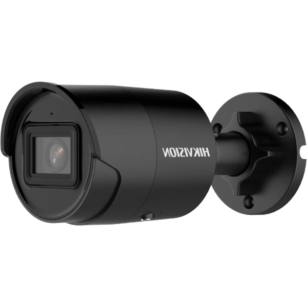 4 МП AcuSense IP відеокамера зі звуком Hikvision DS-2CD2043G2-IU Black (2.8mm)