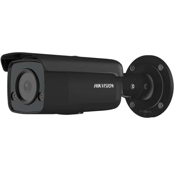 4Мп ColorVu IP камера Hikvision з видимим підсвічуванням DS-2CD2T47G2-L Black ( 4mm )