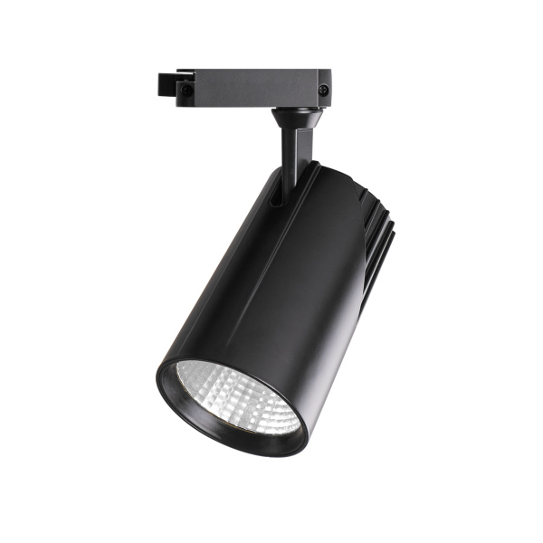 Трековий світлодіодний світильник на шинопровід JAZZWAY PTR 1725 25w 4000K 24° BL IP40 чорний