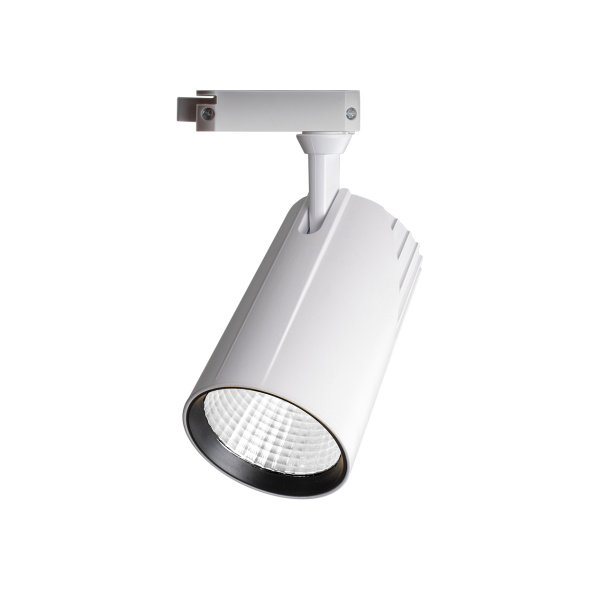 Трековий світлодіодний світильник на шинопровід JAZZWAY PTR 1725 25w 4000K 24° WH IP40 білий