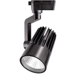 Трековий світлодіодний світильник на шинопровід JAZZWAY PTR 0140-2 40w 4000K 24° BL IP40 чорний