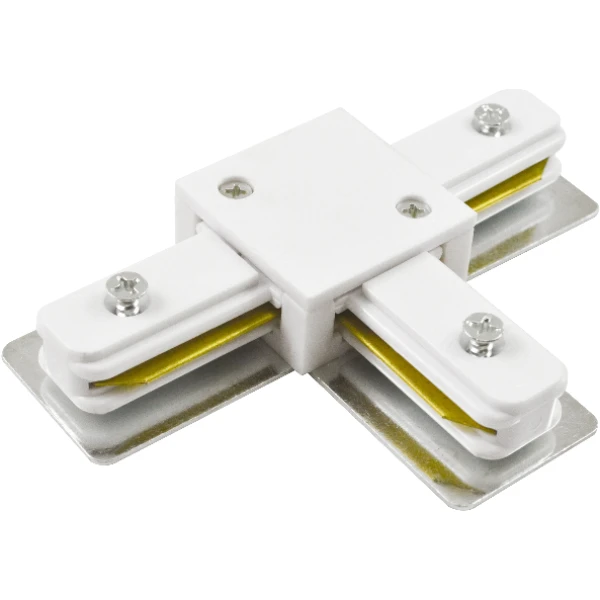 Коннектор  T-обр. для шинопровода JAZZWAY PTR CT-WH білий