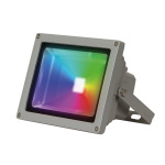 Прожектор світлодіодний JAZZWAY PFL -10W/RGB-RC/GR IP65 з пультом керування