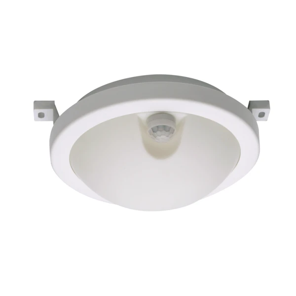Світильник світлодіодний пиловологозахищений JAZZWAY PBH-PC3-RSI 12W 4000K WHITE IP65 SENSOR з інфрачервоним датчиком руху