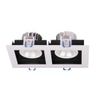 Світильник світлодіодний вбудований (карданний) JAZZWAY PSP-S212 2x8w 4000K 55° White IP40