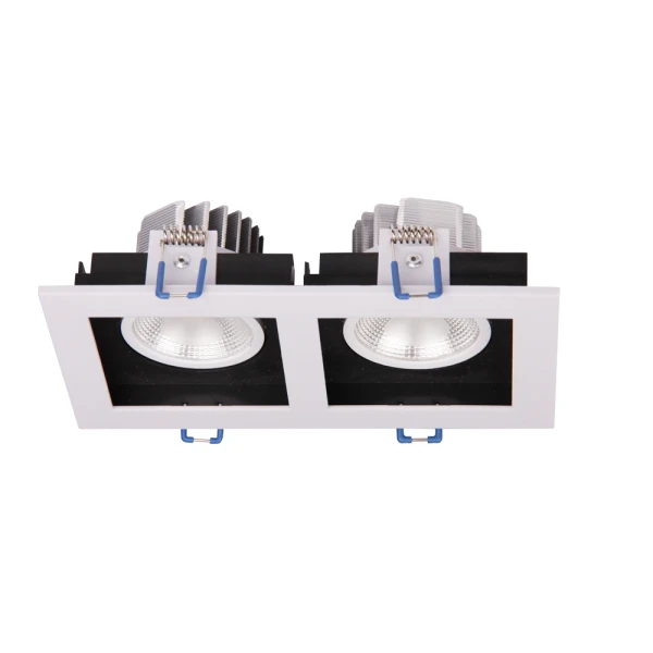 Світильник світлодіодний вбудований (карданний) JAZZWAY PSP-S212 2x8w 4000K 55° White IP40