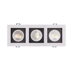 Світильник світлодіодний вбудований (карданний) JAZZWAY PSP-S213 3x8w 4000K 55° White IP40