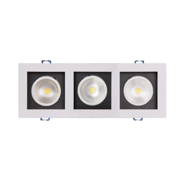 Світильник світлодіодний вбудований (карданний) JAZZWAY PSP-S213 3x8w 4000K 55° White IP40