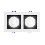 Світильник світлодіодний вбудований (карданний) JAZZWAY PSP-S212 2x8w 4000K 55° White IP40 - Зображення 4