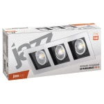 Світильник світлодіодний вбудований (карданний) JAZZWAY PSP-S213 3x8w 4000K 55° White IP40 - Зображення 3