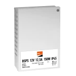 Блок живлення для світлодіодної стрічки 12V JAZZWAY BSPS 12V12,5A=150W IP45