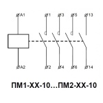 Пускач ПМ 2-25-10 B7 24B (LC1-D2510) - Зображення 4