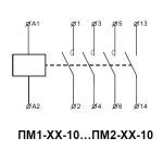 Пускач ПМ 2-25-10 B7 24B (LC1-D2510) - Зображення 4