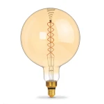 LED лампа VIDEX Filament G200FASD 8W E27 2200K дімерна бронза - Зображення 2