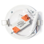Світильник точковий врізний ЄВРОСВІТЛО 18Вт коло LED-R-225-18 6400К - Зображення 2